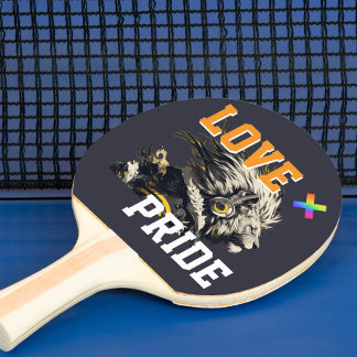 LOVE × LION Ver. A - Custom スケートボード Ping Pong Paddle