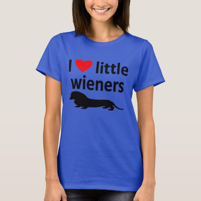 LOVE LITTLE WIENERS TEE (Front)