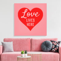 Love Lives Here Message