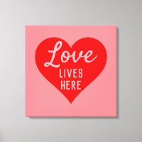 Love Lives Here Message