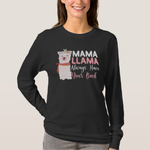 Love Llama Animal Mama Llama T-Shirt