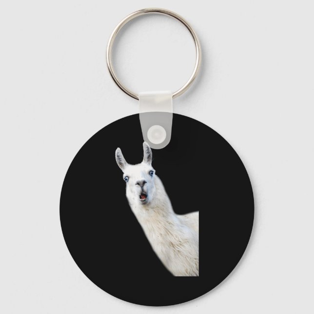 Love Llama Women Shirt Llama Lovers For Kids And G Key Ring (Front)