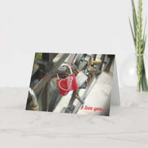 Love Lock - Card