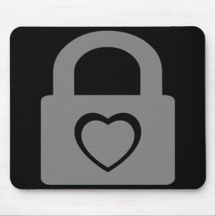 love locked down. mouse pad