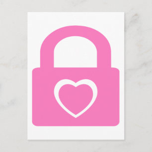 love locked down. postcard