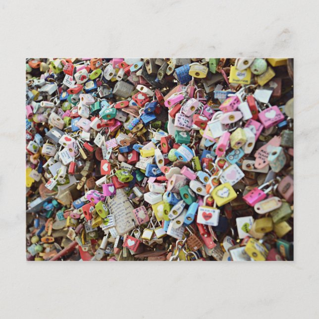 Love Locks Postcard (Front)