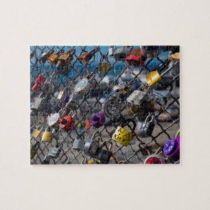 Love Locks Sweetheart Jigsaw Puzzle