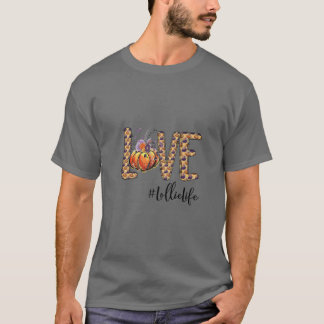 Love Lollie Life Pumpkin Autumn Halloween T-Shirt