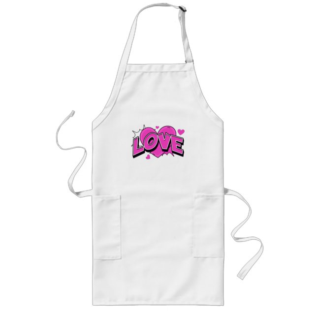 LOVE Long Apron (Front)