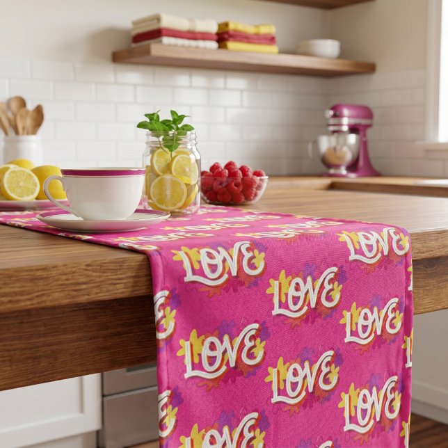 LOVE Long Table Runner (Creator Uploaded)