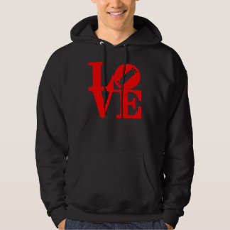 love_longboard_red hoodie