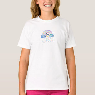 Love Loud Rainbow   Cute Pastel Rainbow Art T-Shirt