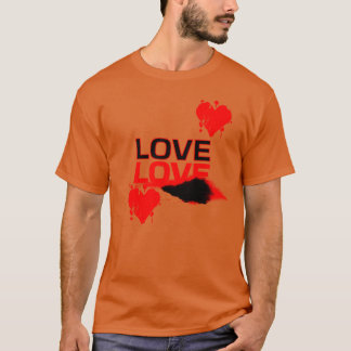 Love Love Bold Romc retro T-Shirt