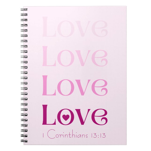 Love Love Love Notebook (Front)