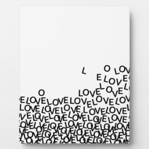 love love love plaque