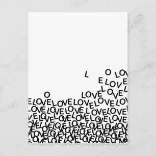 love love love postcard