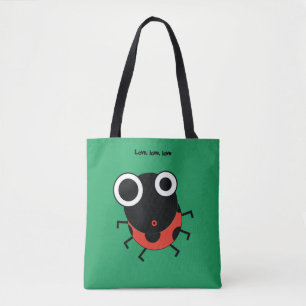 Love, love, love tote bag