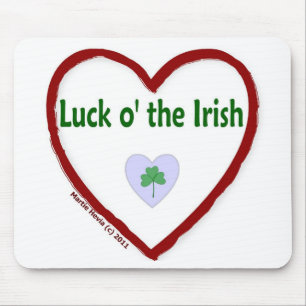 Love Luck o' the Irish Mouse Pad