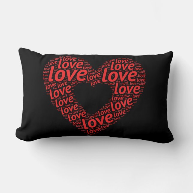 Love Lumbar Cushion (Front)