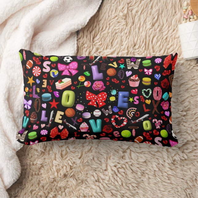 Love Lumbar Cushion (Blanket)