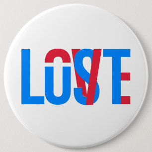 Love, Lust, Lost 6 Cm Round Badge