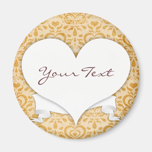Love Luxe Golden Magnet (Front)