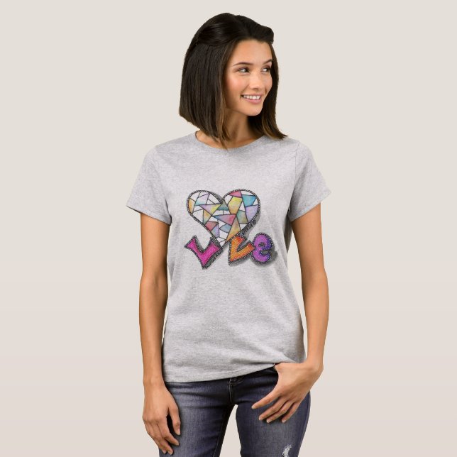 Love Made from the Heart T-Shirt (Front Full)
