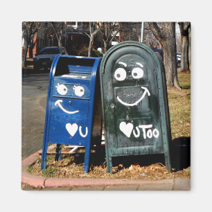 love mailboxes : i heart you magnet