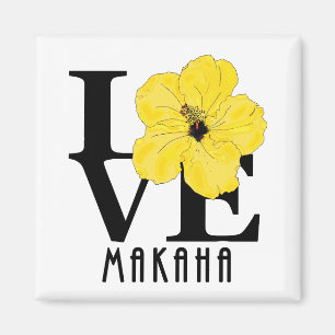 LOVE Makaha Hawaii Magnet
