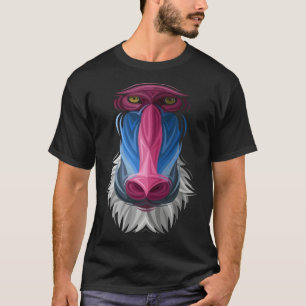 Love Mandrill Baboon Women s  Baboon   for Girls T-Shirt