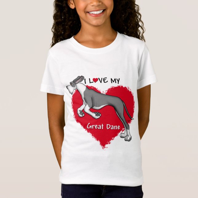 Love Mantle Great Dane UC T-Shirt (Front)