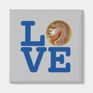 LOVE Marbles Magnet