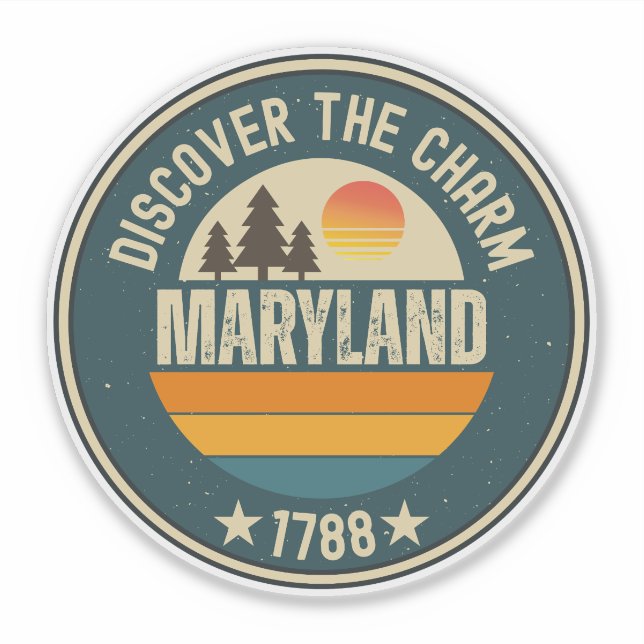 Love Maryland - Cute MD State Gift  (Front)