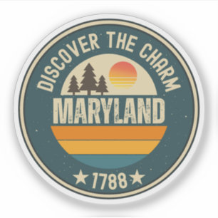 Love Maryland - Cute MD State Gift