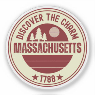 Love Massachusetts - Cute MA State Gift 