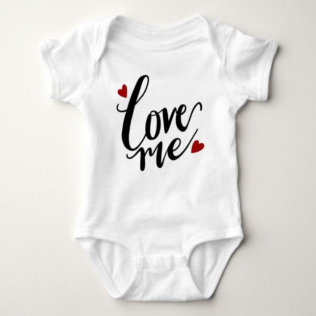 Love Me  Baby Bodysuit (Front)