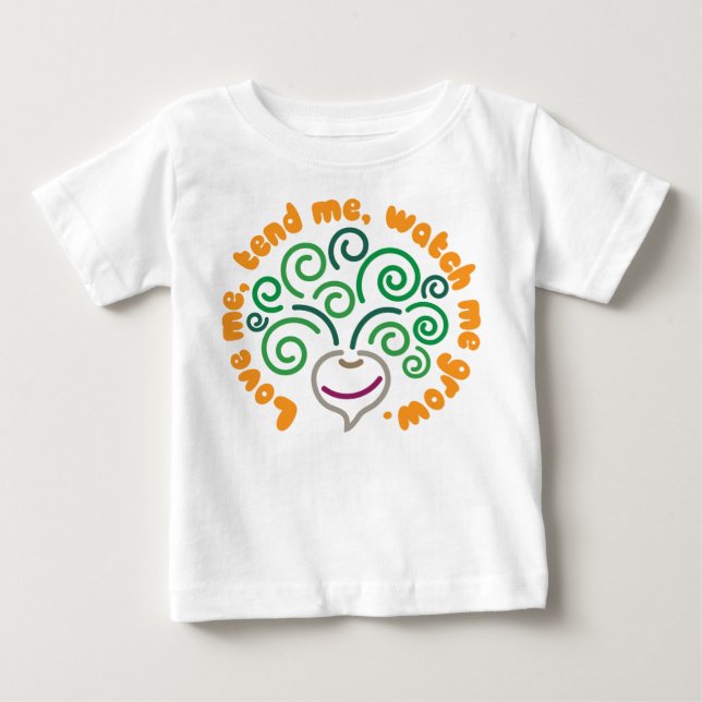 Love Me Baby Vegetable Shirt (Front)