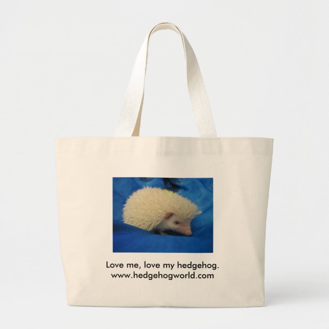 Love me hedgehog bag (Front)