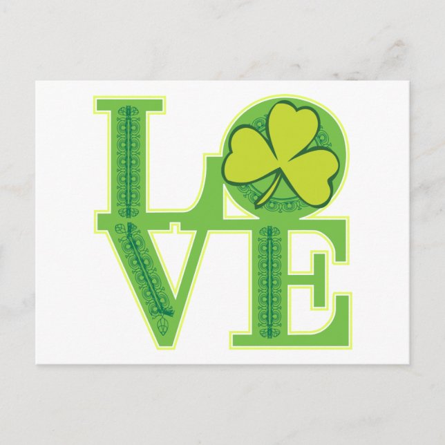 Love Me, I'm Irish Postcard (Front)