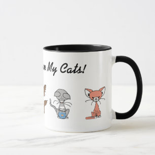 Love Me, Love My Cats Coffee Mug
