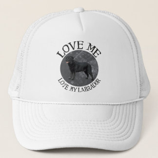 Love me, love my Labrador Trucker Hat