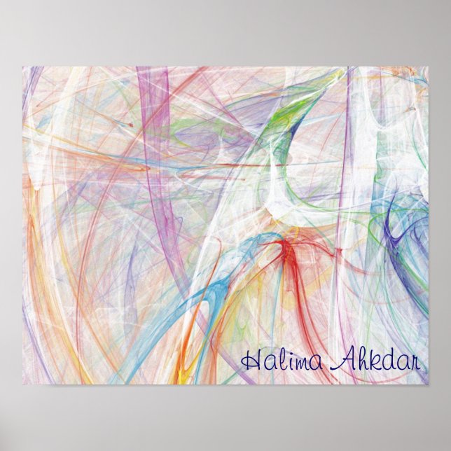 Love Me Peace Poster, Halima Ahkdar   Studios Poster (Front)