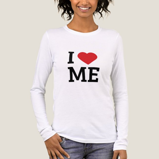 love me Tri-Blend shirt (Front)