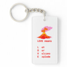Love means keychain