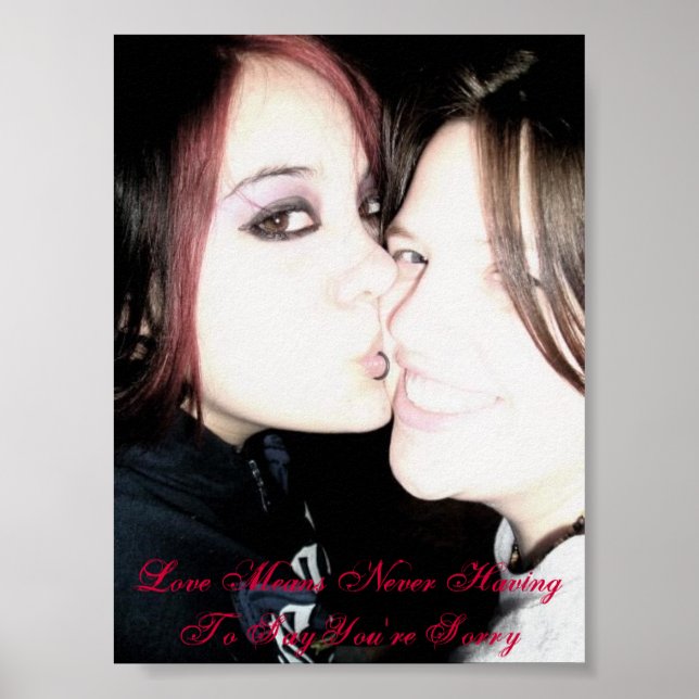 Love Means ... Poster (Front)