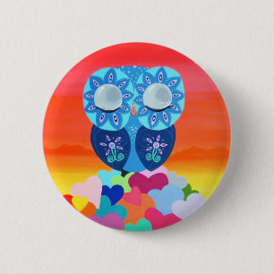 Love Meditations 6 Cm Round Badge