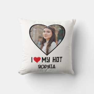 Love Men Pillow I Love My Girlfriend Pillow