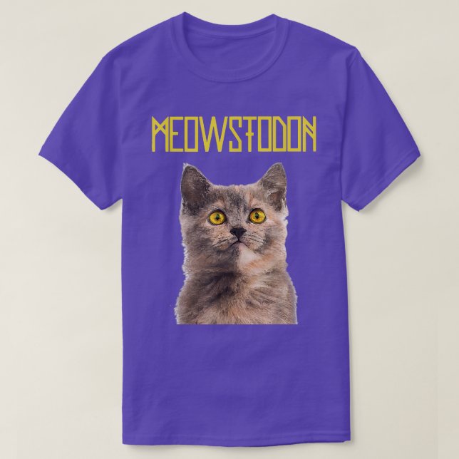 Love Meowstodon Classic Music Arts Rock Band For M T-Shirt (Design Front)