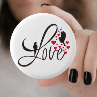 Love Merchandise 2026 Patches— Valentine Day Gift 3 Cm Round Badge
