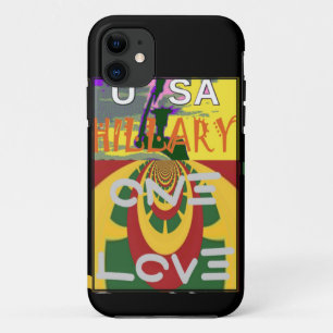 Love Message in Rasta Colours Art Print Case-Mate iPhone Case
